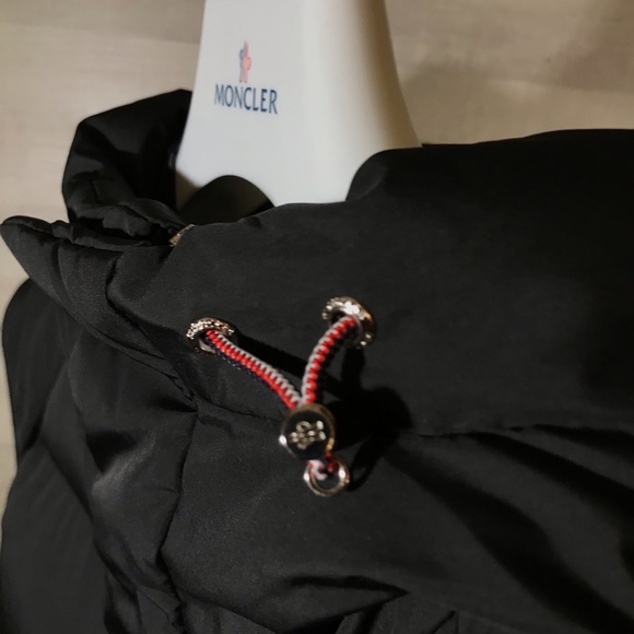 Moncler Vest Men's Lafage Flag Hooded Puffer SZ M - Picture 4 of 6